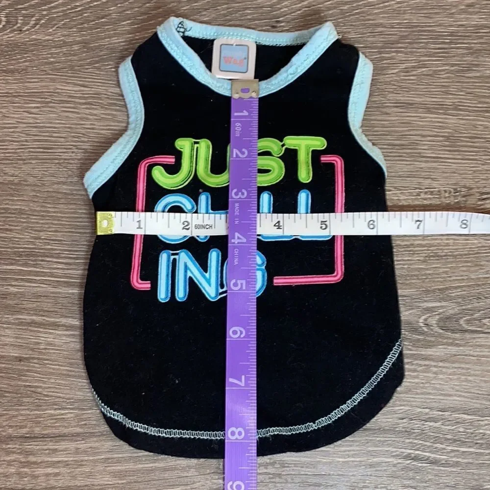 'Just Chill' Dog Tank Shirt
